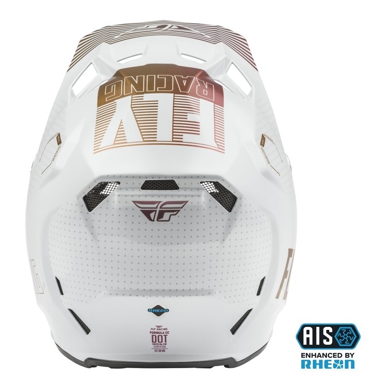 Kask motocrossowy FLY Racing Formula CC Primary biały i miedziany