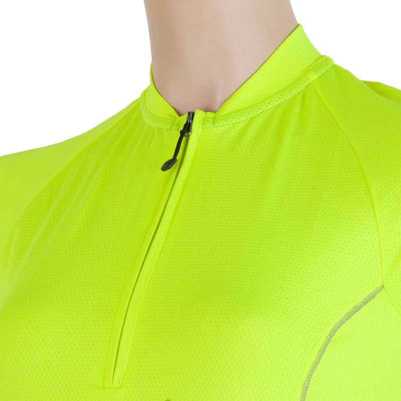 Dámský dres Sensor Entry fluo žlutý - krátký rukáv výprodej