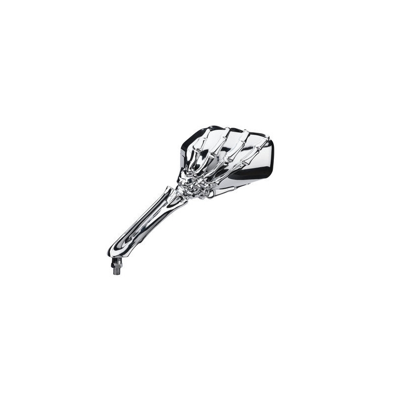 Moto lusterko uniwersalne Skeleton lewe