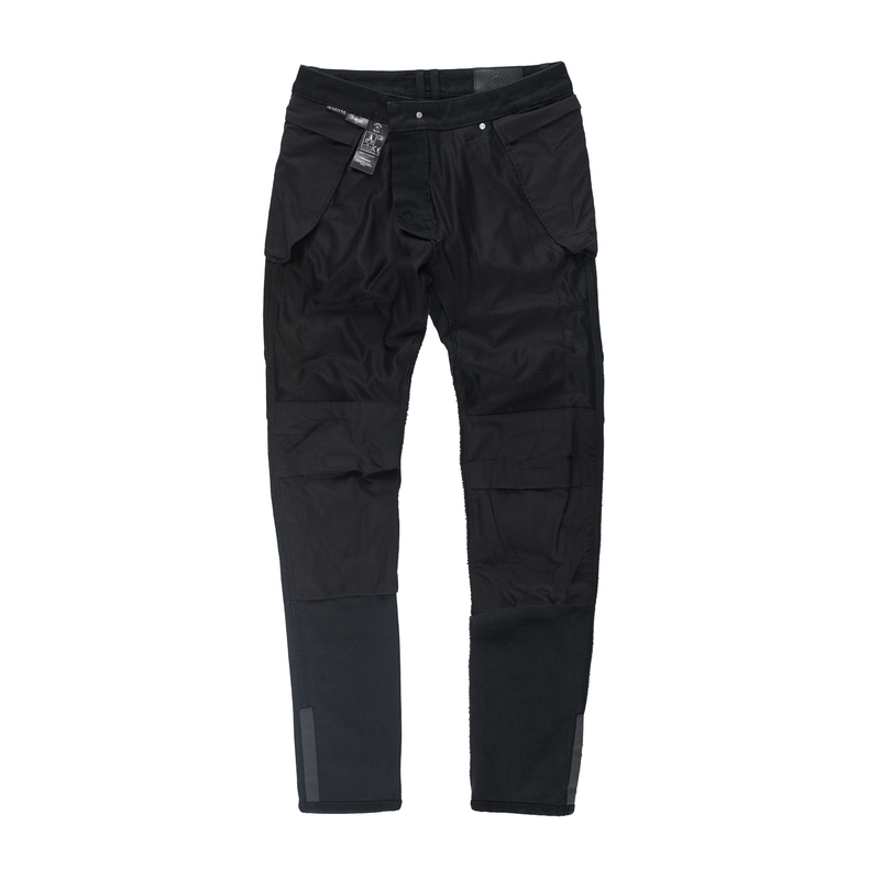 Jeansy motocyklowe PANDO MOTO Boss Dyn czarne wyprzedaż
