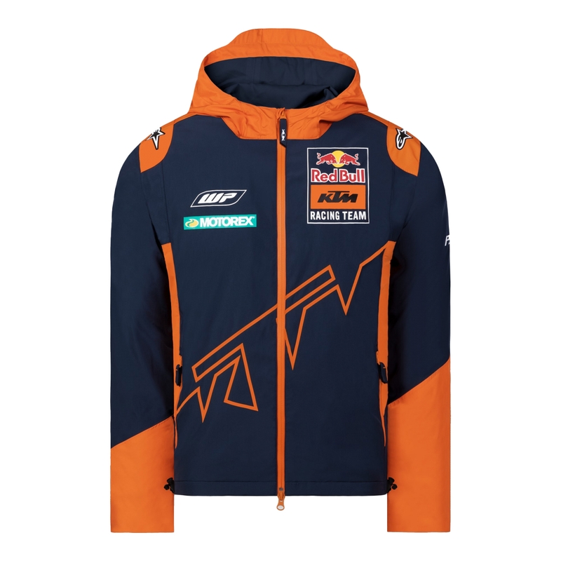 KTM Red Bull Racing Windbreaker Jacket niebiesko-pomarańczowy wyprzedaż