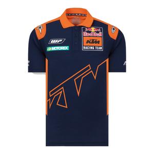 Koszulka polo KTM Red Bull Racing 22 niebiesko-pomarańczowa wyprzedaż výprodej