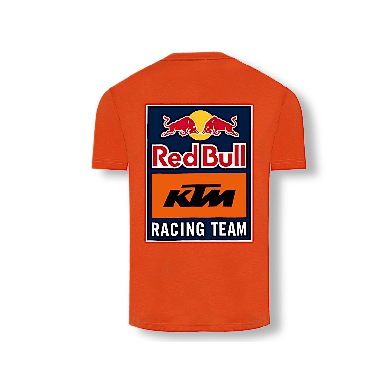 Koszulka KTM Red Bull Backprint pomarańczowa