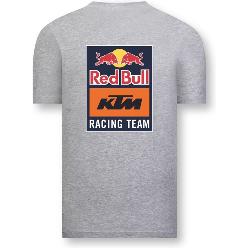 KTM Red Bull Backprint szary T-shirt