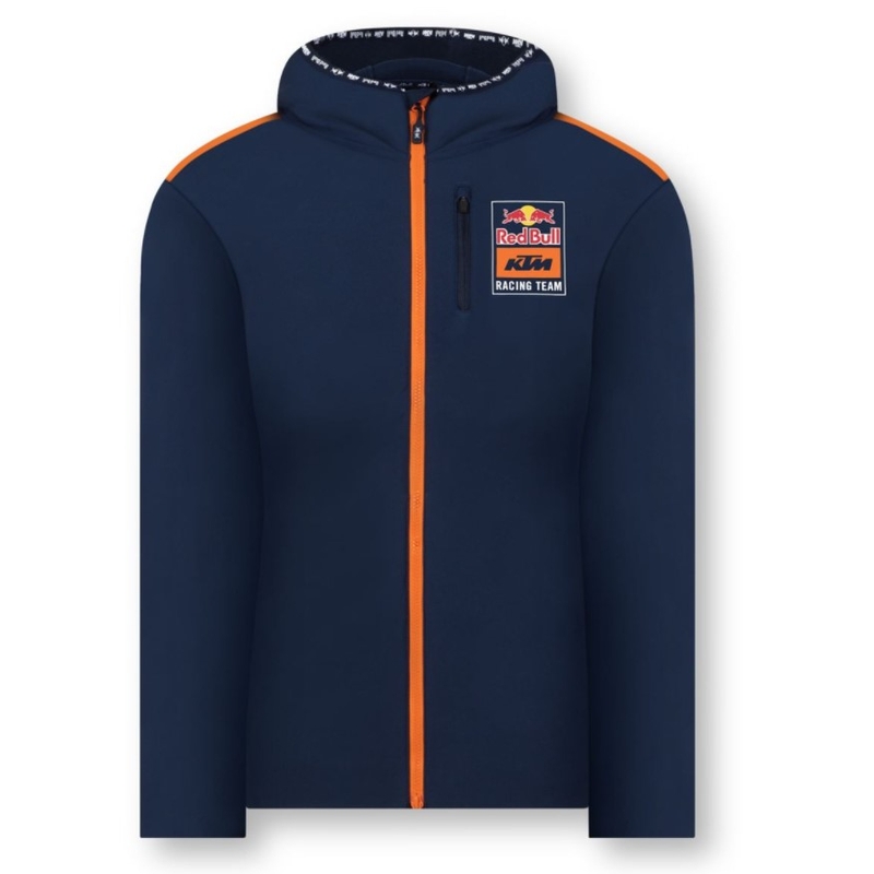 Damska kurtka softshellowa KTM Panel Red Bull niebieska wyprzedaż