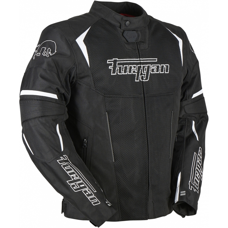 Kurtka motocyklowa Furygan Ultra Spark Vented 3w1 biało-czarna wyprzedaż