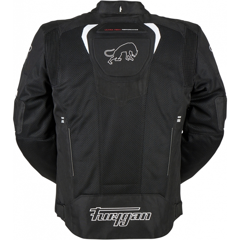 Kurtka motocyklowa Furygan Ultra Spark Vented 3w1 biało-czarna wyprzedaż
