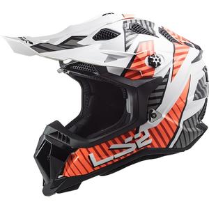 Kask motocrossowy LS2 MX700 Subverter Astro white-orange