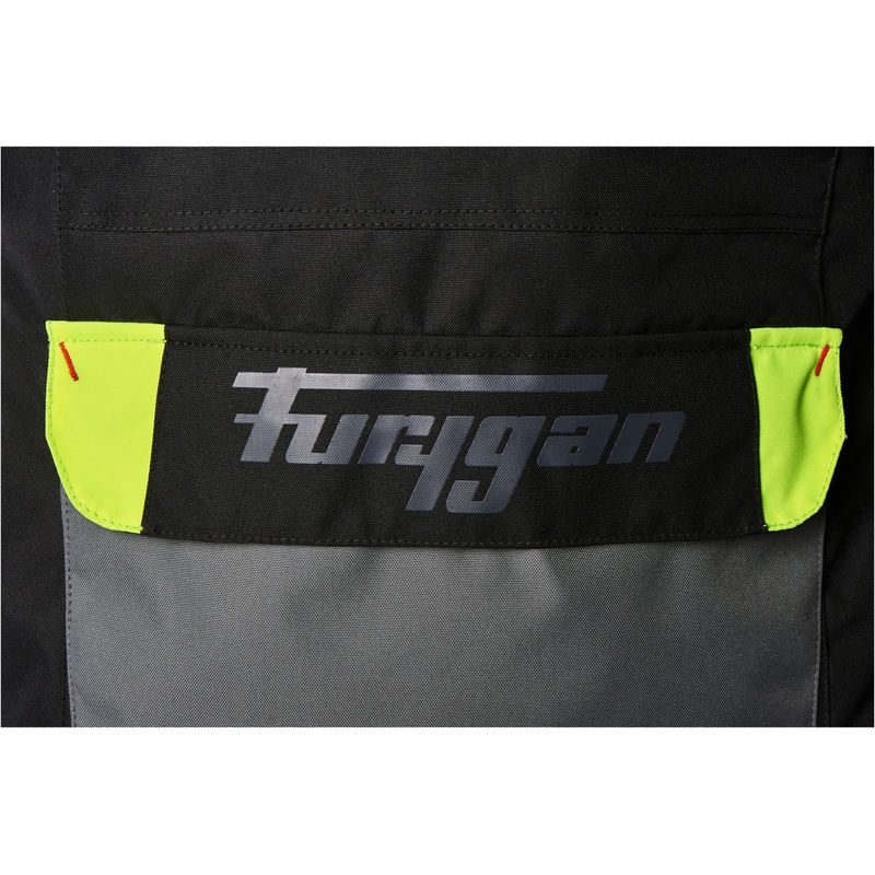 Furygan Apalaches czarno-fluo żółta kurtka motocyklowa