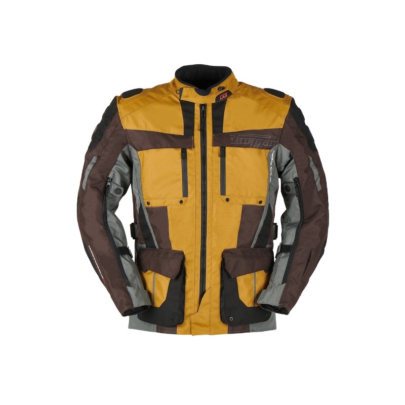 Furygan Brevent 3in1 kurtka motocyklowa szaro-brązowa