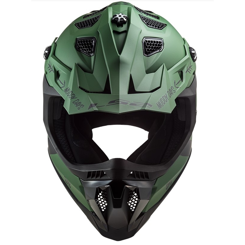 Kask motocrossowy LS2 MX700 Subverter Cargo green matt
