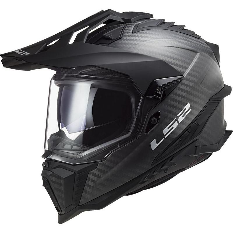 Kask Enduro LS2 MX701 Explorer C Carbon Black Gloss