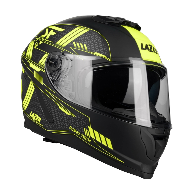 Integralny kask motocyklowy Lazer Rafale Evo MM Roadtech black-fluo yellow
