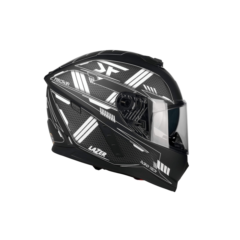 Integralny kask motocyklowy Lazer Rafale Evo MM Roadtech czarno-biały