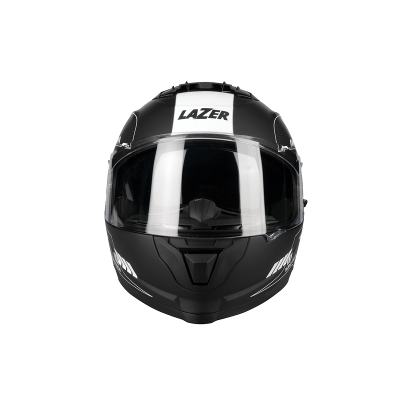 Integralny kask motocyklowy Lazer Rafale Evo MM Roadtech czarno-biały