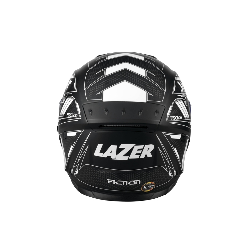 Integralny kask motocyklowy Lazer Rafale Evo MM Roadtech czarno-biały