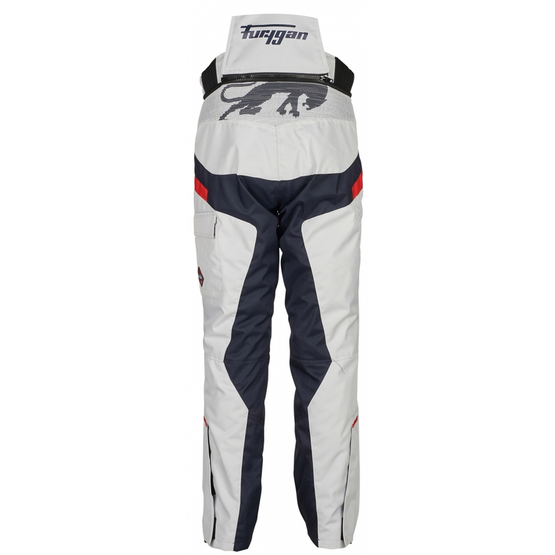 Spodnie motocyklowe Furygan Apalaches Black-Red-White-Blue wyprzedaż