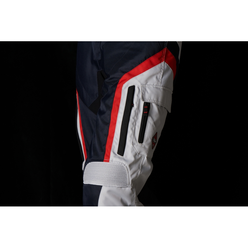 Spodnie motocyklowe Furygan Apalaches Black-Red-White-Blue wyprzedaż