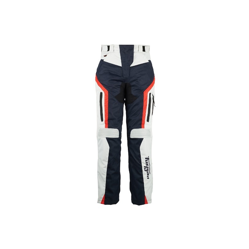 Damskie spodnie motocyklowe Furygan Apalaches Black-Red-White-Blue. wyprzedaż