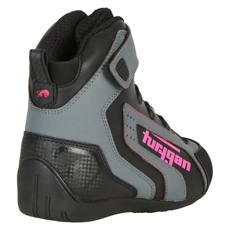 Damskie buty motocyklowe Furygan V4 Easy D3O Black-Grey-Pink.
