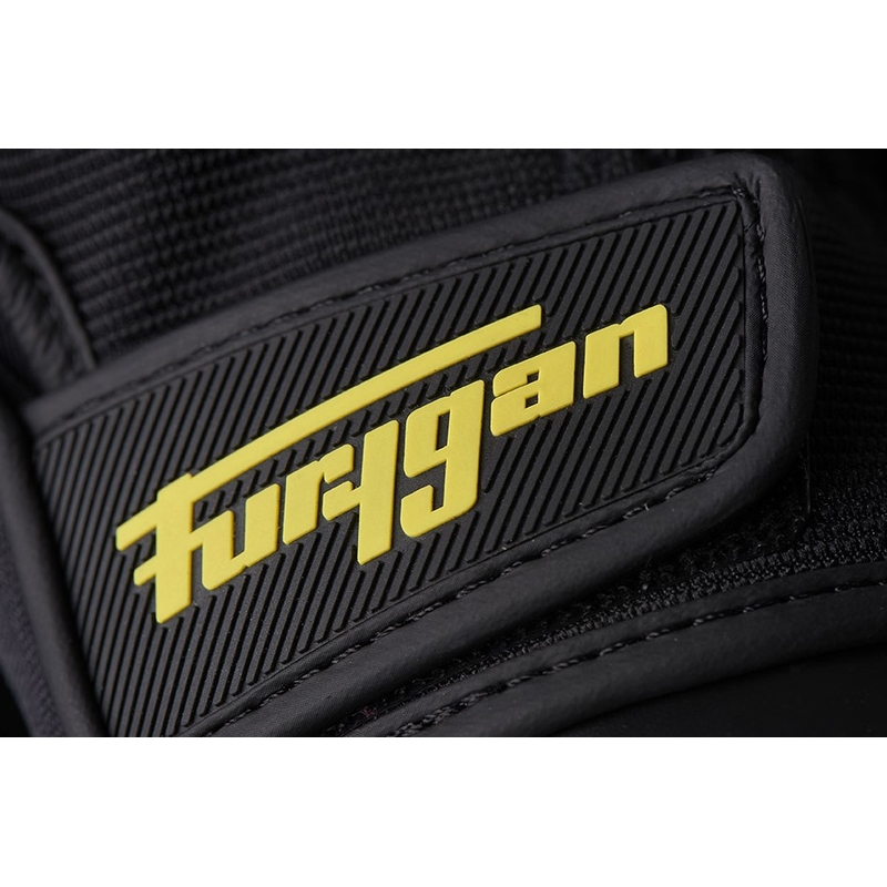 Rękawice motocyklowe Furygan Jet D3O czarno-fluo żółte