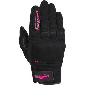 Damskie rękawice motocyklowe Furygan Jet D3O w kolorze czarno-różowym