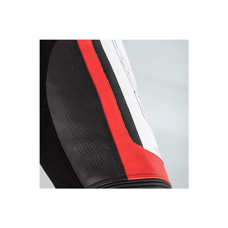 RST Pro Series Airbag One-Piece Motorcycle Coverall Black, White and Red wyprzedaż