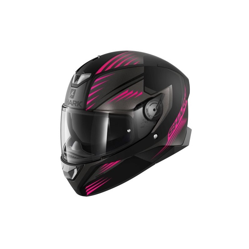 Kask integralny SHARK SKWAL 2 Hallder czarno-różowy wyprzedaż
