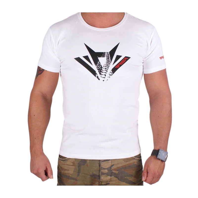 Koszulka RSA Track biała wyprzedaż