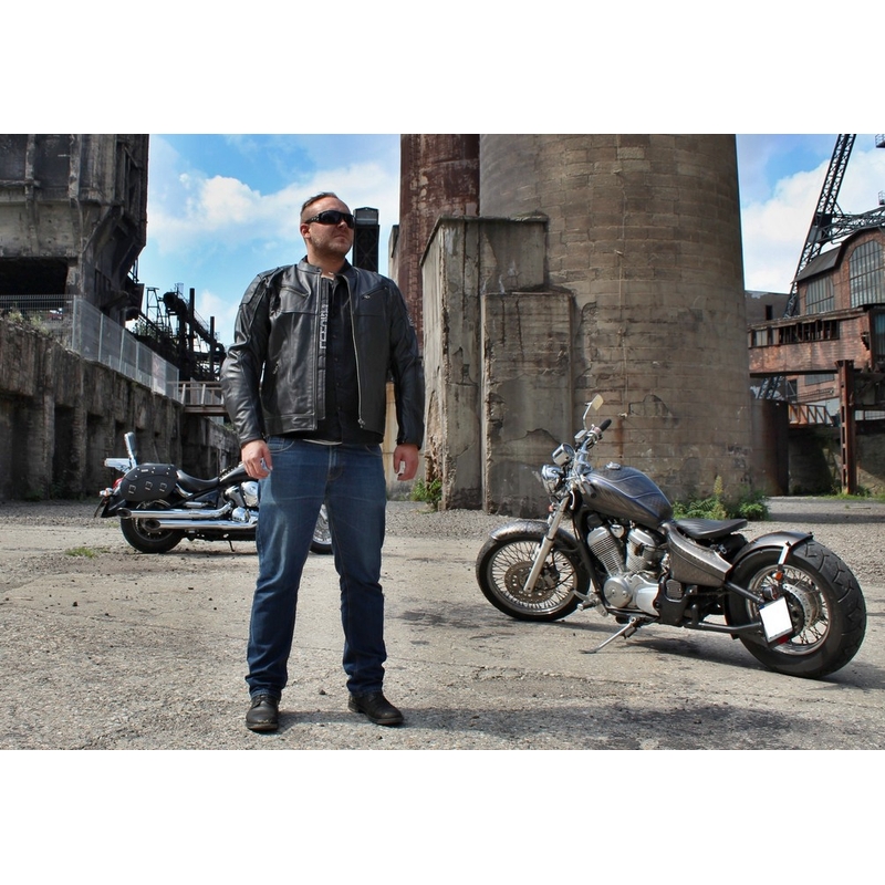 Skórzana kurtka motocyklowa Tschul 630 wyprzedaż