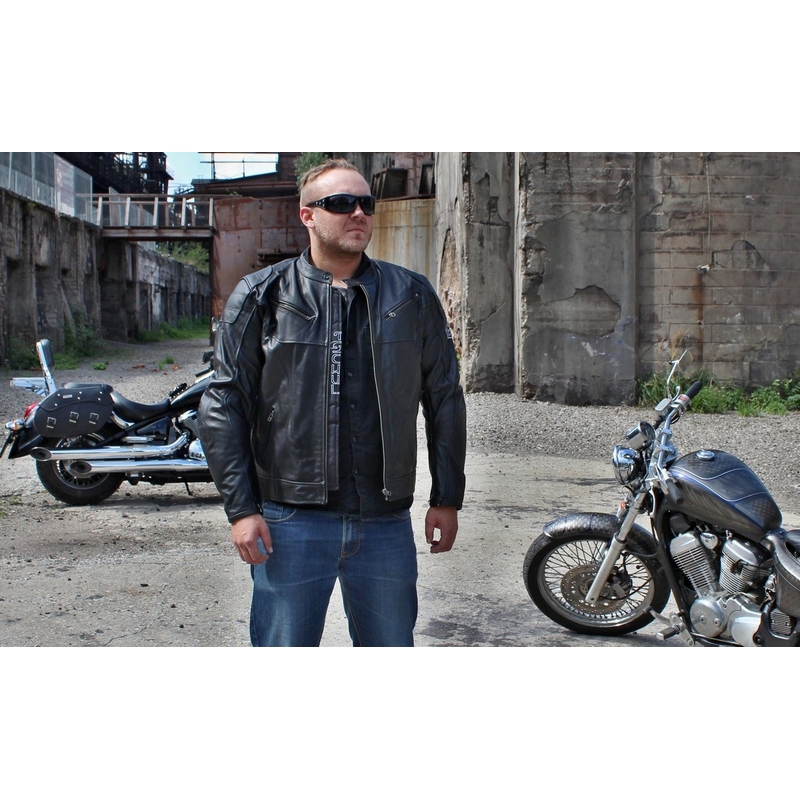 Skórzana kurtka motocyklowa Tschul 630 wyprzedaż