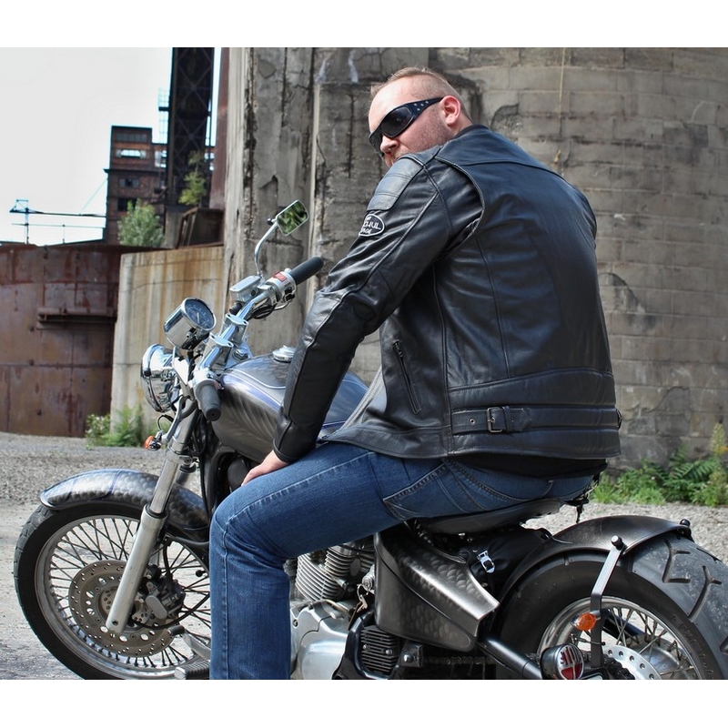 Skórzana kurtka motocyklowa Tschul 630 wyprzedaż