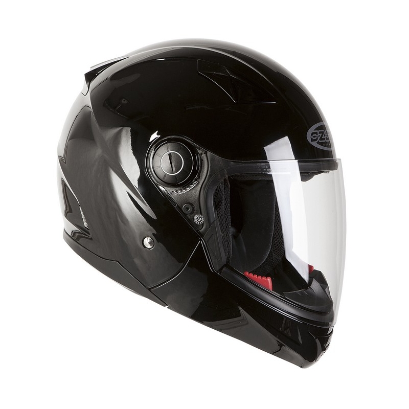 Kask Ozone City-01 ze zdejmowaną brodą czarny połysk wyprzedaż