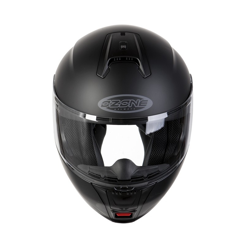 Kask moto szczękowy Ozone FP-01 czarny matowy wyprzedaż