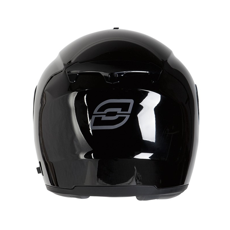 Kask moto szczękowy Ozone FP-01 czarny połysk wyprzedaż