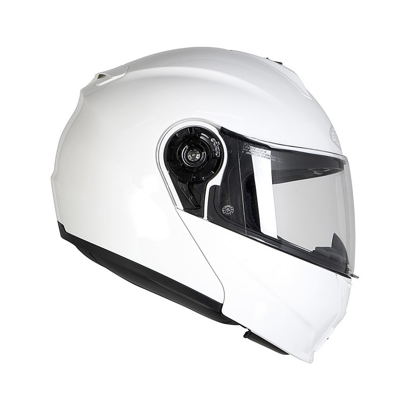 Kask moto szczękowy Ozone FP-01 biały wyprzedaż