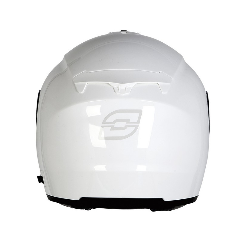 Kask moto szczękowy Ozone FP-01 biały wyprzedaż