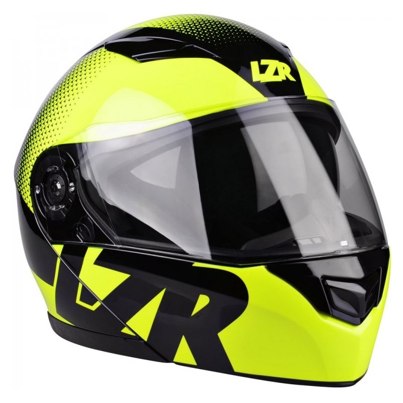 Szczękowy kask motocyklowy Lazer MH2 V'sible żółty