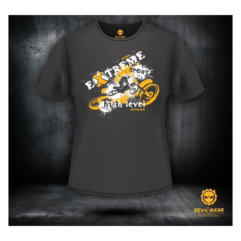 Męska koszulka Devils Wear - Extreme Sport Motocross Man wyprzedaż
