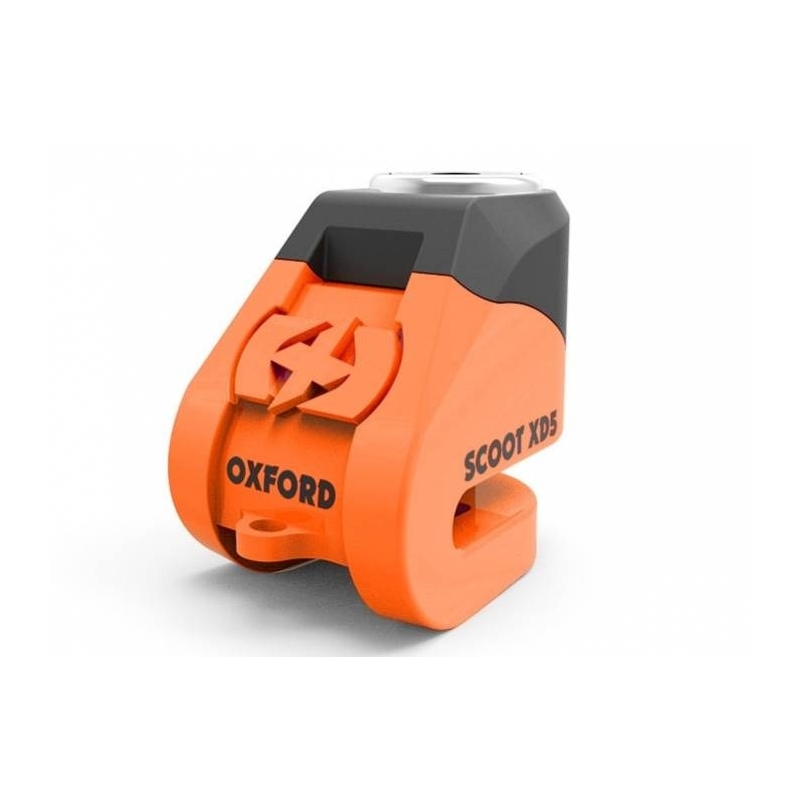 Blokada hamulca tarczowego Oxford Scoot XD5 – pomarańczowo/czarna