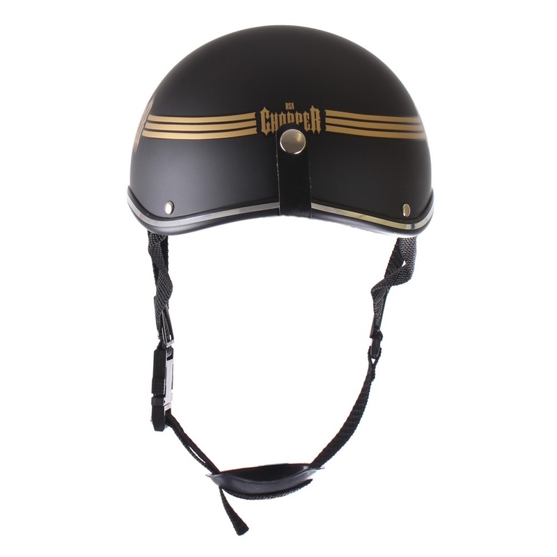 Kask Braincap RSA Skull czarny matowy