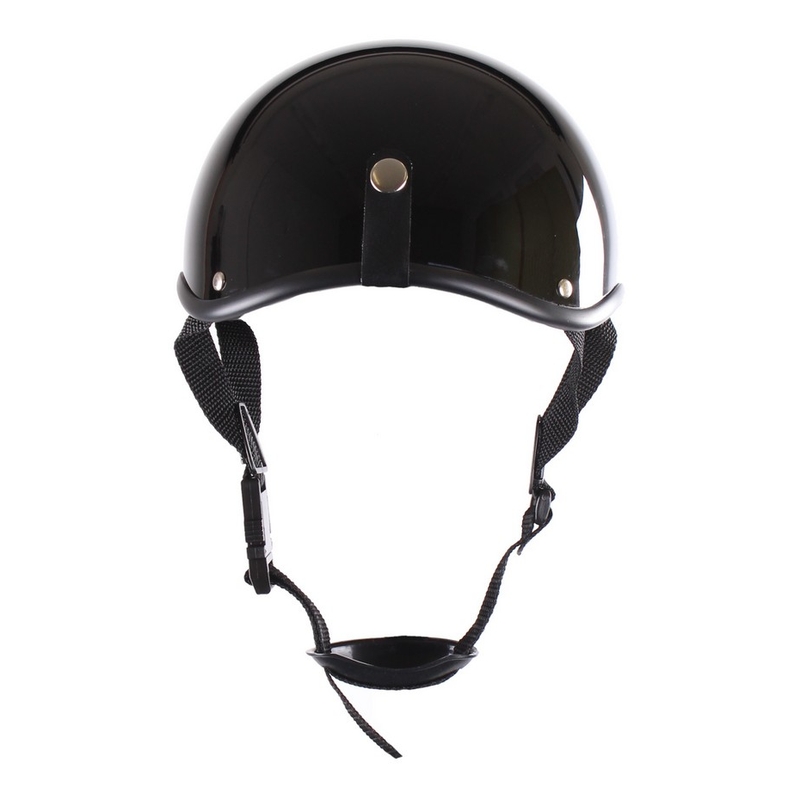 Kask motocyklowy braincap RSA Chopper czarny połysk