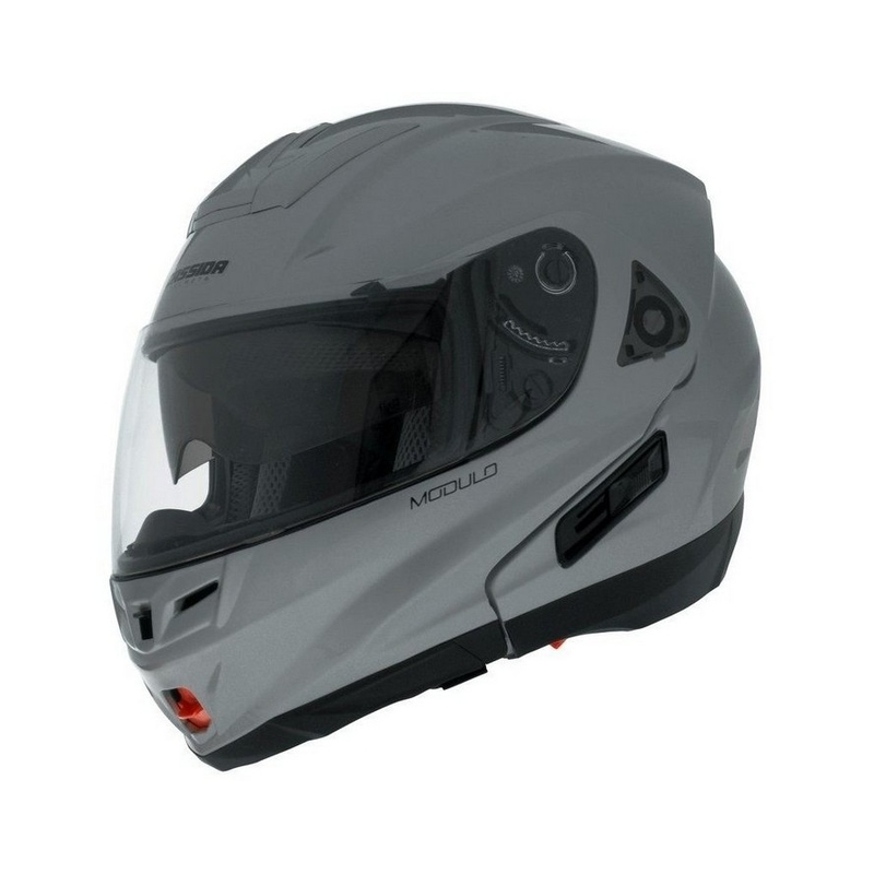 Szczękowy kask motocyklowy Cassida Modulo – srebrny wyprzedaż