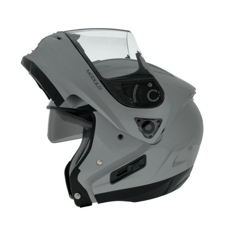 Szczękowy kask motocyklowy Cassida Modulo – srebrny wyprzedaż