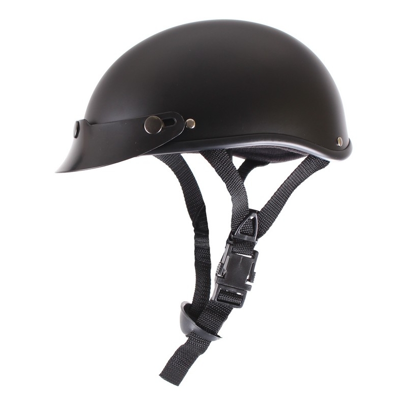 Kask motocyklowy braincap RSA Chopper czarny matowy