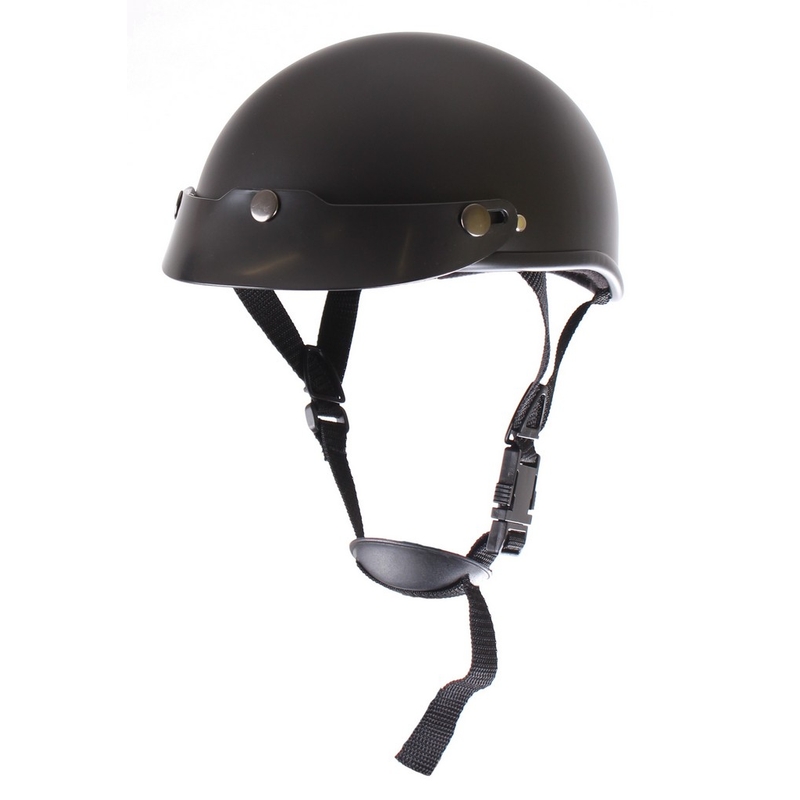 Kask motocyklowy braincap RSA Chopper czarny matowy