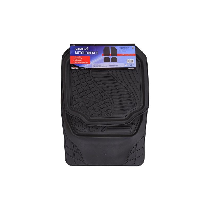 Dywaniki gumowe NO.1 4 sztuki