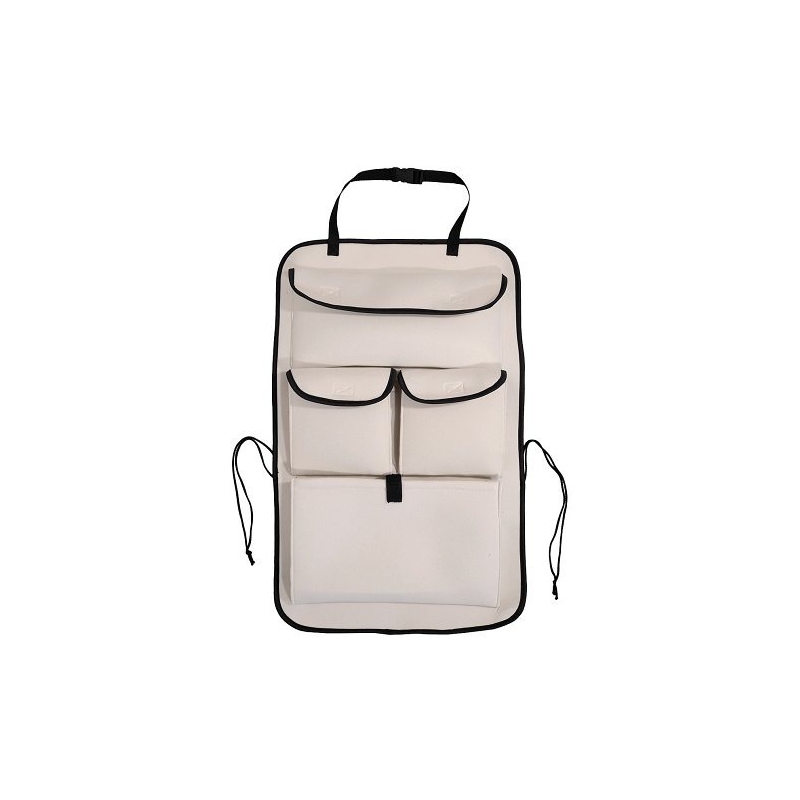 Organizer na fotel przedni PREMIUM beżowy