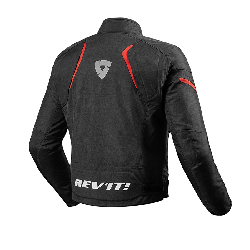 Kurtka motocyklowa Revit Jupiter 2 czarno-czerwona wyprzedaż