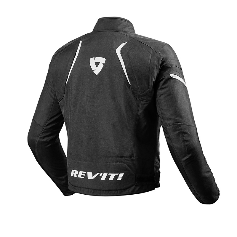 Czarno-białej kurtki motocyklowej Revit Jupiter 2 wyprzedaż